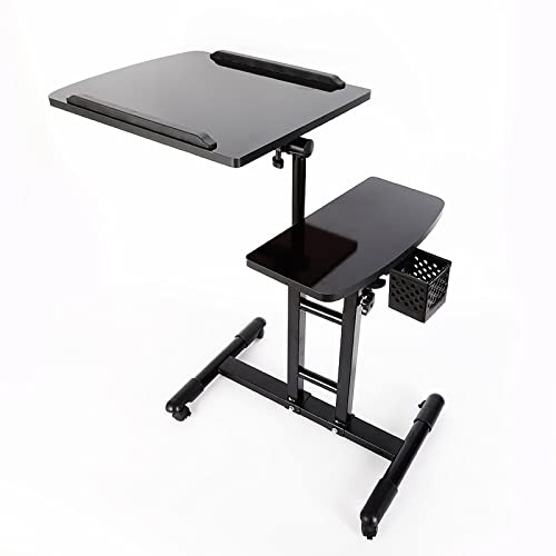 Mesa de tatuaje portátil ajustable, estación de trabajo desmontable para salón, altura ajustable para tatuadores y profesionales, ligera y cómoda