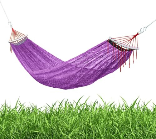 Campinghängmatta Lätt mesh-sovgunga | Utomhushängmatta Utan Ställning För Campingplats, Bakgård, Trädgård, Gårdsplan, Uteplats, , Och Resa, Ryggsäcksvandring