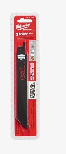 6 L Reciprocating Saw Blade, 3 pk.