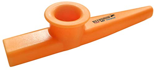 keepdrum Kazoo Orange aus Kunststoff Musikinstrument für Kinder