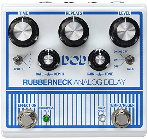 DOD Rubberneck Electric Guitar Analog Delay Pedal DOD0015
