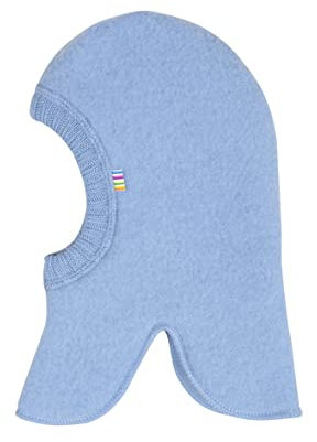 Joha Schlupfmütze - Wolle, Kinder, 50 cm, Blau