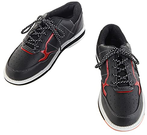 SUMECH Chaussures De Bowling pour Femmes Chaussures De Bowling Légères en Cuir Amortissement Résistant À l'usure