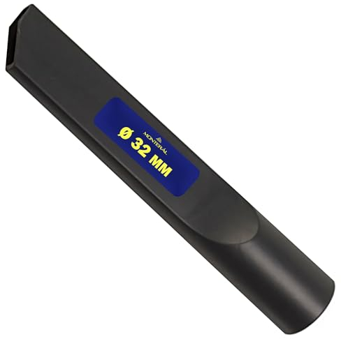 MONTERAL Boquilla Larga y Plana Ø 32 mm para Aspiradora Universal - Garantía de 10 Años