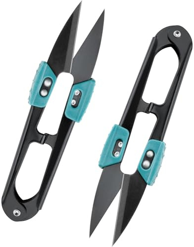 2 Unidades Tijeras Retro para Cortar Hilo y Costura - Tijeras Pequeñas Cortahilos