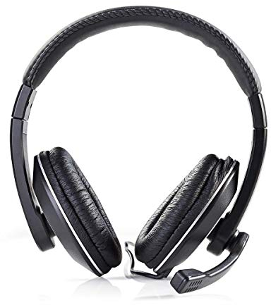 Nedis CHST200BK PC-Headset | Over-Ear | Mikrofon | 3,5 mm Doppelstecker
