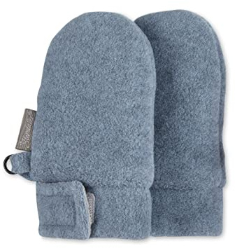 Sterntaler unisex - bebis Vantar utan tumme av mikrofleece, med kardborreband Handske