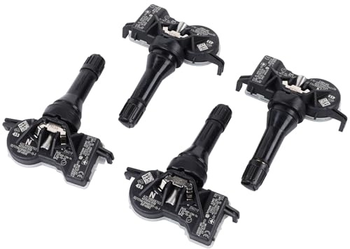 Uenopedin MJ 4x Sensor de presión de neumáticos para Espace 5 Kadjar Scénic 4 Talisman Leaf Micra K14 Qashqai Granta Sistema de control de presión de neumáticos Número de pieza 407004CB0B 407004CB0A