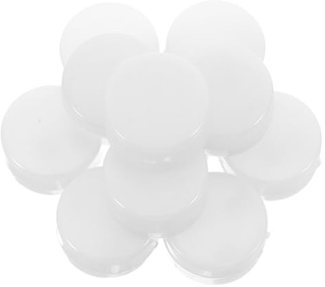 JOINPAYA Inserto per Suono per Giocattoli 50 Unitá in Plastica Bianca Suono Chiaro e Leggero per Sviluppo Sensoriale in Giocattoli di Peluche e Animali Domestici