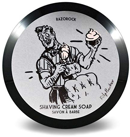 Razorock Blue Barbershop Shaving Soap, 150 ml