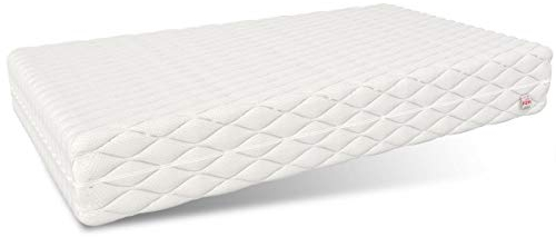 FDM Active 7 Zonen Taschenfederkernmatratze Matratze Kokos Visco Latex H3/H4 (mittelhart/hart) Höhe 22 cm Zweiseitig 180 x 200 cm