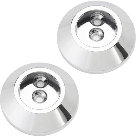 SOTECH 1 paire barres d'armoire 25 mm (2 pièces) de supports de coniques