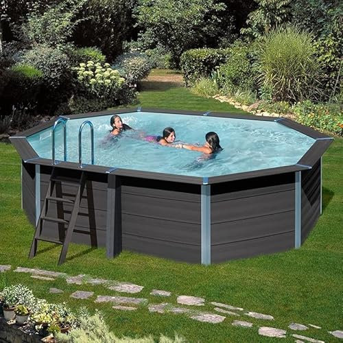 Piscina Avantgarde Ovalada de Composite Gre con luz led 524x386x124cm