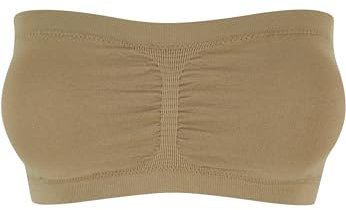 Urban Classics Damen Top Ladies Pads Bandeau, Trägerloser Bandeau für Frauen mit integrierten Brust-Pads, erhältlich in vielen Farbvarianten, Größen XS-XL