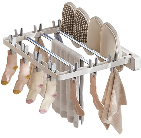 de riel de ventilación Horizontal - Clips sólidos Integrados de Plegado-Down Extensibles, diseño Compacto de Almacenamiento en conserva