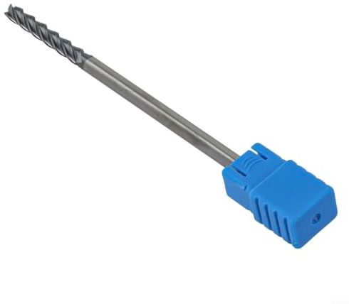 Hårdmetall skaftfräs 6 mm 4 skär HRC45 total längd 150 mm extra långskaft för stål legeringsstål verktygsmaskiner CNC