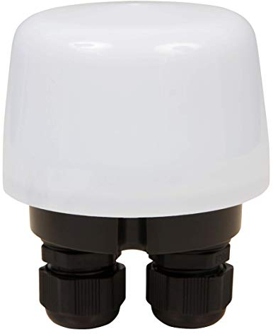 McShine - Dämmerungsschalter | 230V/15A, IP66, 5-50 Lux einstellbar