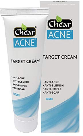 Chear Acne Target Cream 50g - with Salicylic Acid Pimple Scar Blemish Spot Anti for Adults and Teens