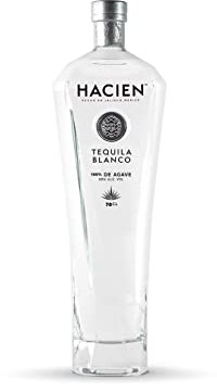 HACIEN Blanco Tequila | 70cl | 38% ABV | 100% Blue Weber Agave | Double Distilled Premium Mexican Spirit | Serve Neat, On the Rocks or in Cocktails