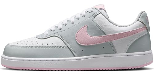 Nike IB4009-043 W Court Vision Lo Donna, Pure Platinum/Pink Foam-White EU 38.5