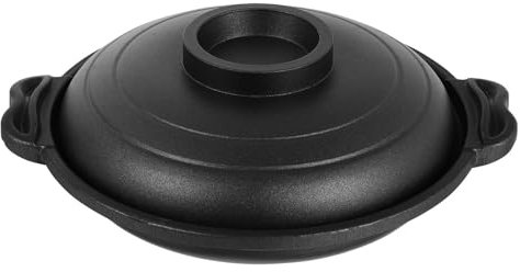 UBOHUZ Casseruola Piatti in casseruola Contenitore in Argilla Casseruola in Lega di Alluminio for Uso Domestico for Riso in Alluminio per Brasare, Stufare