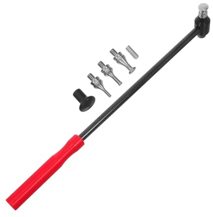 SOIMISS Martello per Riparazione Ammaccature Auto Rosso Kit Strumento Senza Vernice per Rimozione Danni Superficie Martello Sheet Metal Resistente e Compatto per Riparazioni DIY di