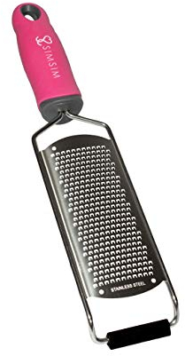 SimSim feine superscharfe Profi Reibe spülmaschinengeeignet Multifunktionsreibe aus Edelstahl