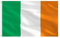 AhfuLife Drapeau Cote d'Ivoire 90×150cm, 1Pcs Drapeau Ivoirien Double Face avec œillets en Laiton en Polyester, Drapeaux Irlande pour Fête de la St-Patrick Euro Football Sportive et Jardin Décoration
