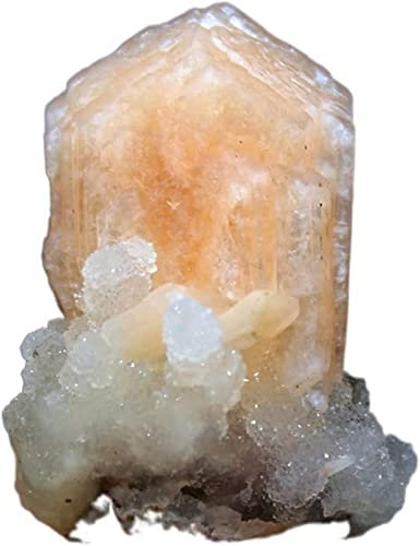 JCAKES Minerales Piedras de Muestra de Zeolita Natural Piedras y Cristales Cristales Curring Crys Quartz-Edelsteine ​​Crystal Stones Decoración (Color : Light Grey)