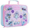 Disney Stitch Borsa Termica Bambini con Fodera Isolante, Borsa Frigo Bambina per Scolastici, Viaggi (Rosa/Blu)