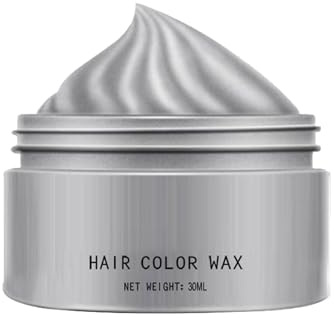Cera de color para el cabello | Tinte temporal para el cabello, cera de color para el cabello | Pomada de color natural lavable fácilmente | Cera temporal para el cabello | Cera de color para el