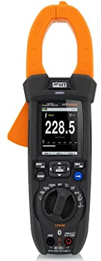 HT Instruments HT9025 Stromzange digital CAT III 1000 V, CAT IV 600 V, CAT II 1500V Anzeige (Counts)