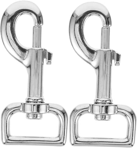 Didiseaon Dog Chain Lead Large Dog Collar Hooks Metal Snap Hooks for Pet Leash Buckle