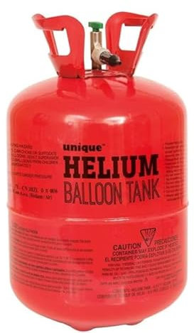 Disposable Helium Canister/Helium cylinder - Fills upto 30 latex balloons ; (Small, Canister)