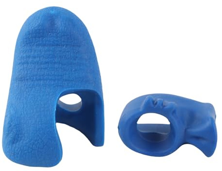Lot de 2 correcteurs universels pour archet de violon - Doux et réutilisables - Pour archet d'alto - Pour tenir des outils pédagogiques (bleu)