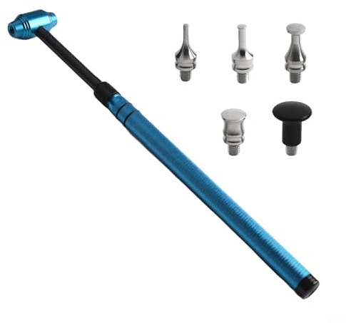 Strumento di riparazione per ammaccature carrozzeria auto senza vernice in fibra di carbonio e lega di alluminio martello per rimozione grandine per ammaccature del veicolo