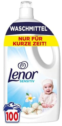 LENOR Känsligt flytande tvättmedel (100 tvättar)