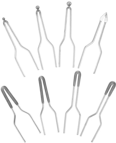 JECOMPRIS Puntas para Pirograbado Surtidas 8 Piezas (tamaños 18-23) para Máquina de Quemar Madera Punta de Alambre, Herramienta Ajustable para Quemar Madera, Kit de Consejos para Estufas