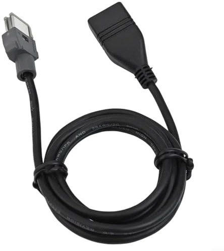 Adaptador de entrada auxiliar de coche de 4 pines a conector USB, arnés de cables de datos para for hyundai para interfaz de audio de host, cable de puerto de música para vehículo