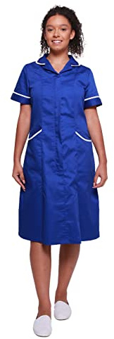 Mirabella Health & Beauty Women's Kingfisher Healthcare Step in Dress Royal-White 12 UK