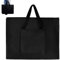 INHEMI Tasche für Zeichenbrett, A2, wasserdicht, Tasche für Zeichnen, Malen, Skizzieren, Portfolio, für Transport und Schutz, Ordner, großes Format – 25,8 x 21,1 Zoll, Schwarz, Schwarz, 25,8 x