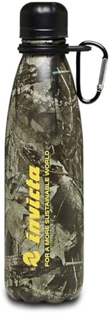 Invicta Borraccia, 500 ml, Acciaio Inox, Bpa free, Mantenimento temperatura, Ragazzi e ragazze, Scuola e tempo libero, Idea regalo