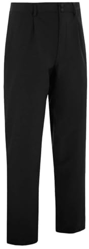 Proquip Mens Aqualite Golf Waterproof Trousers - Black - L-29