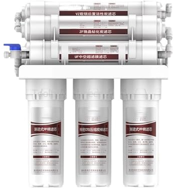 ZKLGS Impianto ad osmosi inversa, Filtri purificatore Acqua Potabile ultrafiltrazione lavello a 6 stadi for di filtraggio Acqua Potabile Domestico, purificazione 'Acqua sotto Il lavandino