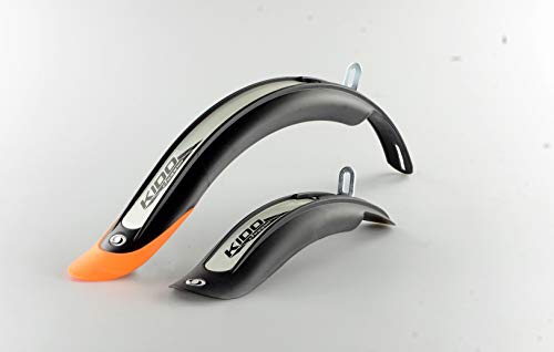 SIMPLA Unisex-Youth KIDO Schutzbleche, Schwarz/orange, 16-18