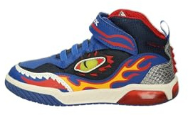 Geox J Inek Boy, Zapatillas Niños, Royal Red, 29 EU