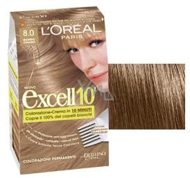 L'OREAL EXCELL 10' 8.0 Light Blonde