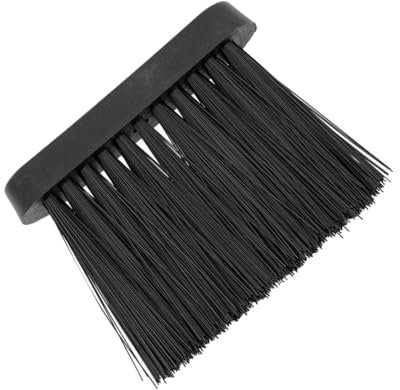 Alipis Fireplace Brush Replacement Head European Style Handheld Chimney Brush for Wood Burning Stove Ash Cleaning Soft Bristles, Hearth Sweeper for Home Heating Fireplace