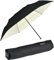 Doppler Zero extrem Leichter Mini Damen Taschenschirm UV-Schutz Ultra Sun - schwarz-Ivory