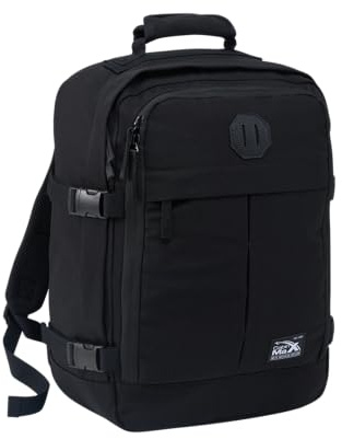 Cabin Max Metz handbagage ryggsäck i 24 l, 30 l eller 44 l – lämplig för EasyJet, Ryanair, Wizz Air & Vueling, Vintage svart, 40 x 30 x 20 cm, Ryggsäck